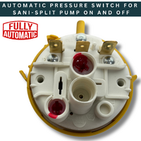 Automatic ON / OFF Pressure Switch Replacement For Sanisplit