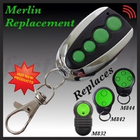 NEW Security MERLIN M832 M842 M844 230t 430r Compatible Garage Remote Control !!