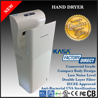 AUTOMATIC HAND DRYER, WHITE, COMMERCIAL GRADE BATHROOM, RESTROOM, TOILET