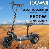 KASA S5600R Foldable Electric Scooter 5600W Motor 14inch Off Road Tyre E-Scooter