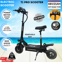 Kasa 4000W Electric Scooter Foldable E-Scooter 10" Off Road Tyre Brushless Motor New Improved