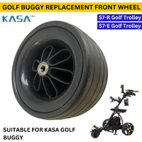KASA Golf Buggy Replacement Front Wheel Suitable For Kasa Remote And Non-Remote Golf Buggies