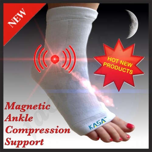 Genuine KASA Magnetic ANKLE & HEEL SUPPORT Joint Recovery Sore Pain Therapy Sock
