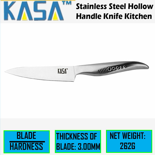 Kasa Kitchen Knife Stainless Steel 3.5" Paring Chef Modern Sharp Cutting Tool