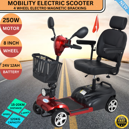 Electric Mobility Scooter Portable Elderly Handicap Rear Wheel Smart E-Scooter